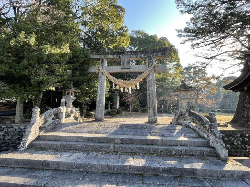 大原八幡宮　鳥居