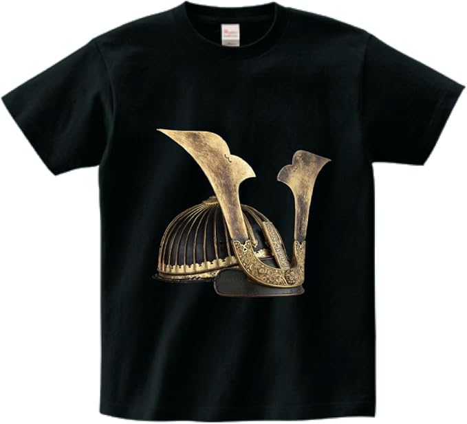 阿古陀形 すじ兜 中世甲冑 アートTシャツ