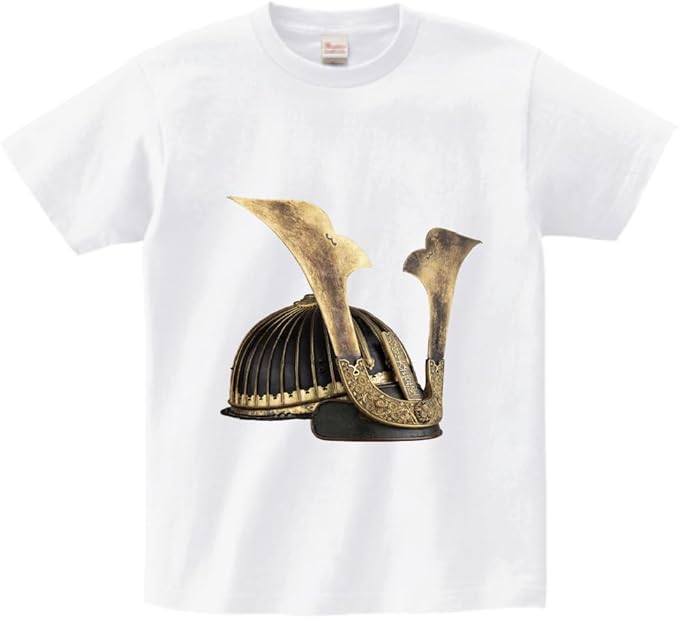 阿古陀形 すじ兜 中世甲冑 アートTシャツ