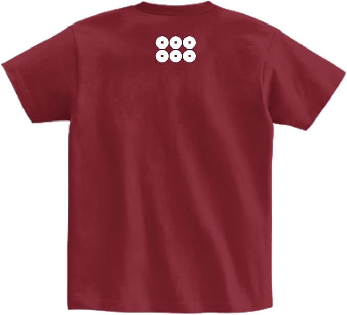 真田幸村（日本一の兵）｜真田六文銭 家紋＆花押 Tシャツ【戦国武将シリーズ】