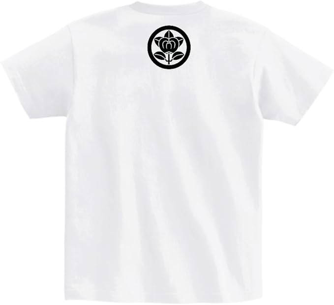 井伊直政（井伊の赤鬼）｜彦根橘 家紋＆花押 Tシャツ【戦国武将シリーズ】